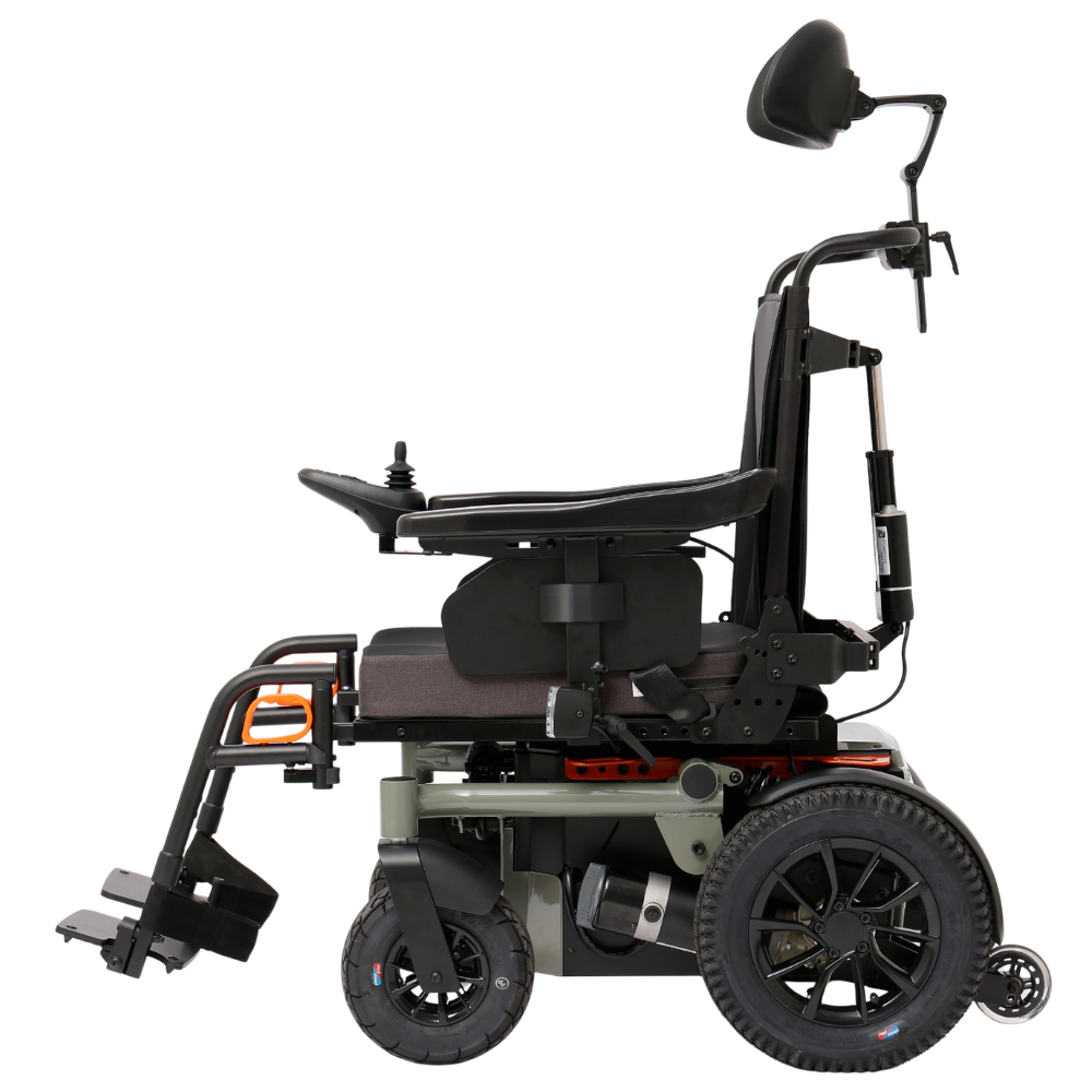 Advanced P400 Power Tilt+Recline 電動輪椅【電動傾斜及調校靠背角度】【3組超強避震】【英國PG VR2控制器】【台灣製CT 450W電機x2】【75AH電池 x 2:續航力45公里】【前後LED燈】:圖片 13