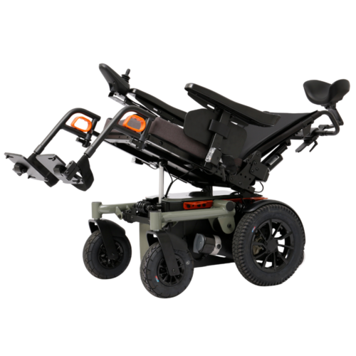 Alternative view of Advanced P400 Power Tilt+Recline 電動輪椅【電動傾斜及調校靠背角度】【3組超強避震】【英國PG VR2控制器】【台灣製CT 450W電機x2】【75AH電池 x 2:續航力45公里】【前後LED燈】
