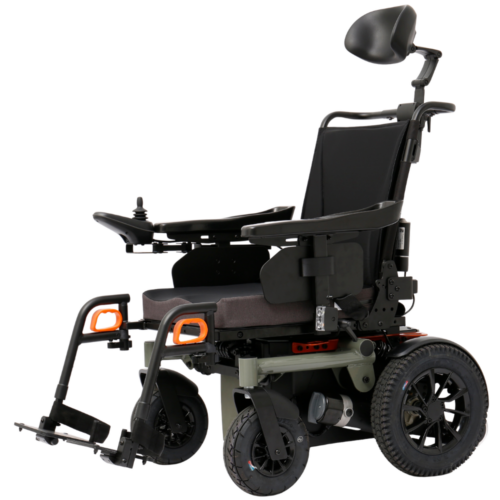 Advanced P400 Power Tilt+Recline 電動輪椅【電動傾斜及調校靠背角度】【3組超強避震】【英國PG VR2控制器】【台灣製CT 450W電機x2】【75AH電池 x 2：續航力45公里】【前後LED燈】