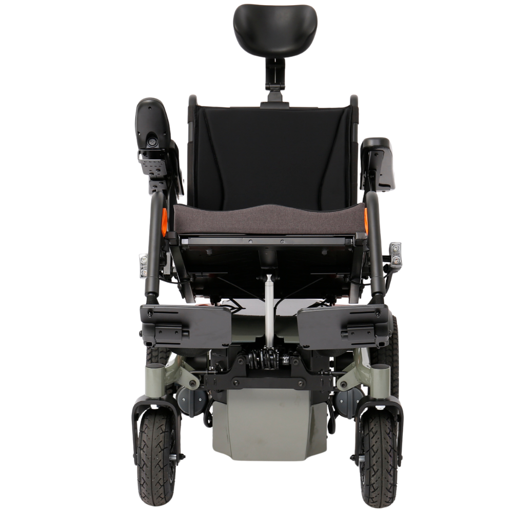 Advanced P400 Power Tilt+Recline 電動輪椅【電動傾斜及調校靠背角度】【3組超強避震】【英國PG VR2控制器】【台灣製CT 450W電機x2】【75AH電池 x 2:續航力45公里】【前後LED燈】:圖片 8