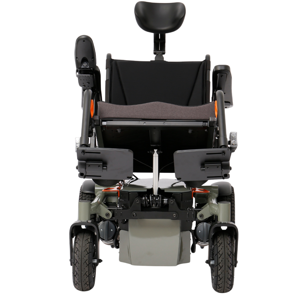 Advanced P400 Power Tilt+Recline 電動輪椅【電動傾斜及調校靠背角度】【3組超強避震】【英國PG VR2控制器】【台灣製CT 450W電機x2】【75AH電池 x 2:續航力45公里】【前後LED燈】:圖片 7