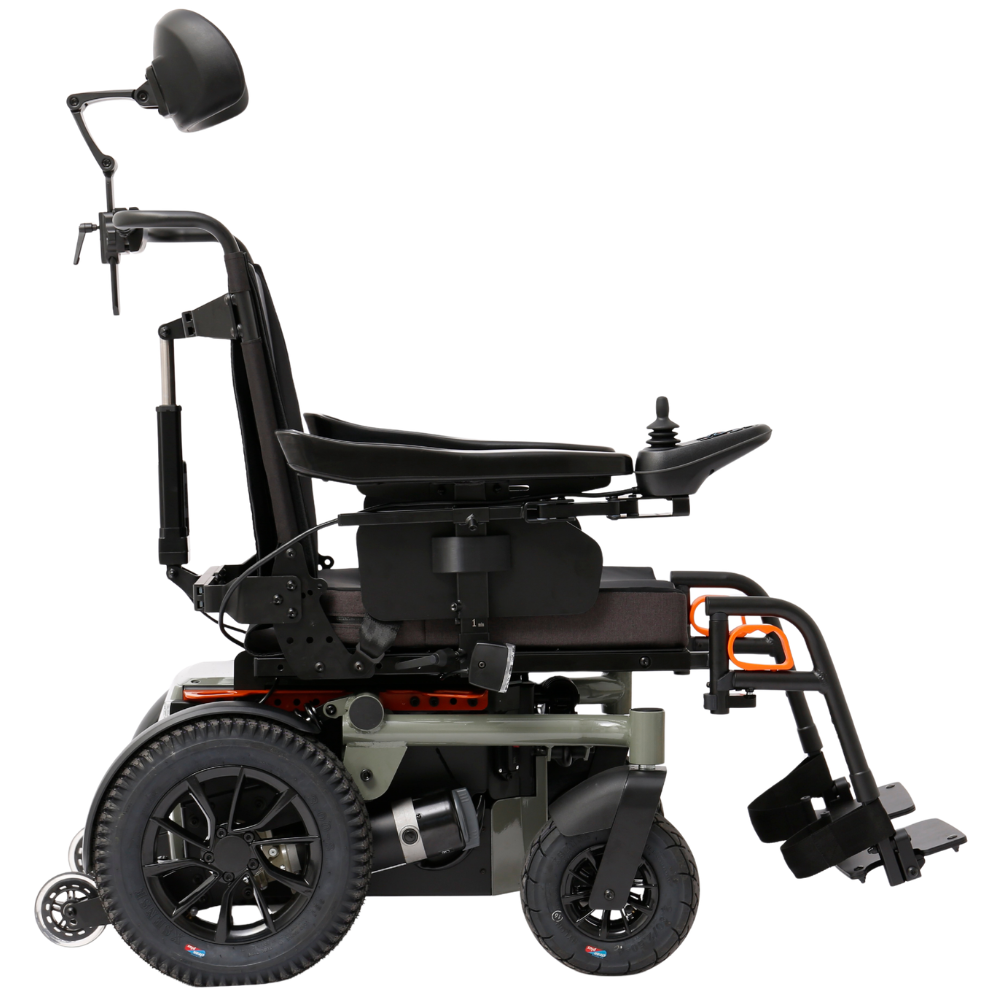 Advanced P400 Power Tilt+Recline 電動輪椅【電動傾斜及調校靠背角度】【3組超強避震】【英國PG VR2控制器】【台灣製CT 450W電機x2】【75AH電池 x 2:續航力45公里】【前後LED燈】:圖片 10