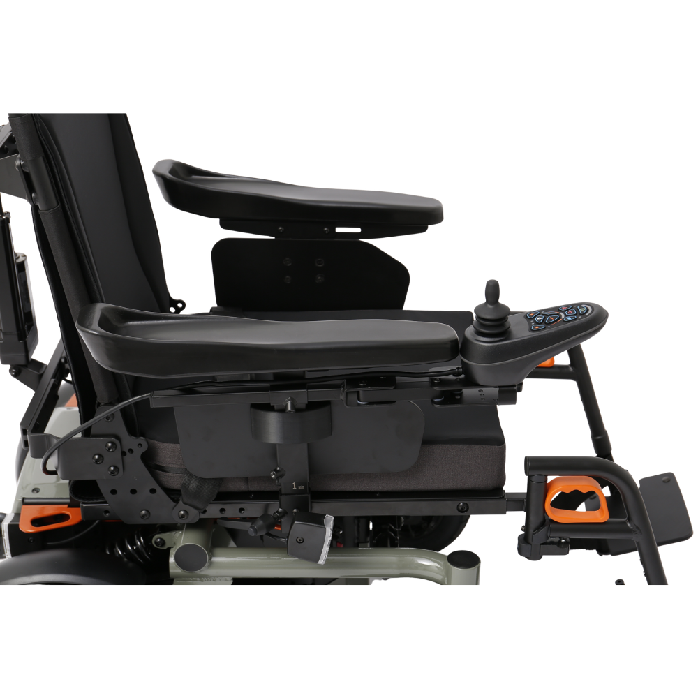Advanced P400 Power Tilt+Recline 電動輪椅【電動傾斜及調校靠背角度】【3組超強避震】【英國PG VR2控制器】【台灣製CT 450W電機x2】【75AH電池 x 2:續航力45公里】【前後LED燈】:圖片 15
