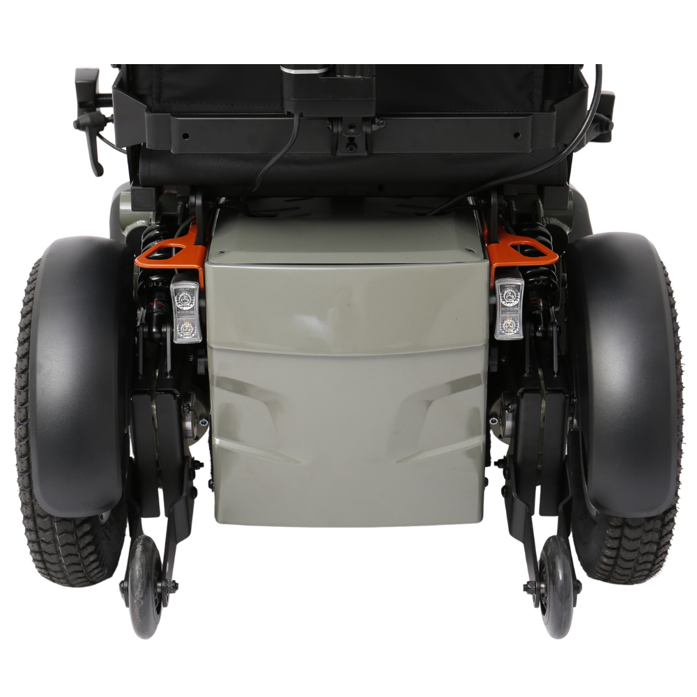 Advanced P400 Power Tilt+Recline 電動輪椅【電動傾斜及調校靠背角度】【3組超強避震】【英國PG VR2控制器】【台灣製CT 450W電機x2】【75AH電池 x 2:續航力45公里】【前後LED燈】:圖片 20