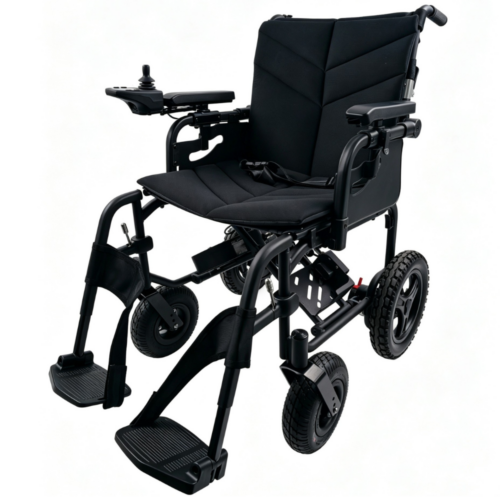 Advanced Aero E 9/12 摺合電動輪椅【9吋前輪】【6種座闊選擇】【可上飛機】【LCD控制器】【承重297.6磅】
