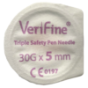 VeriFine 三重安全胰島素筆針頭 - 30G x 5mm (盒裝：100個) [TPN-30-5]【12盒/箱，如顧客想原箱買，可選數量為12】：圖片 2